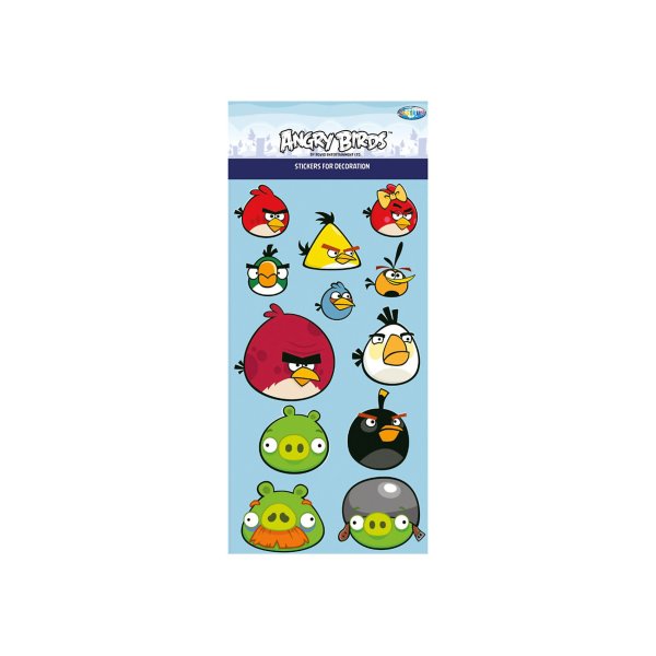 Декоративные наклейки Angry Birds