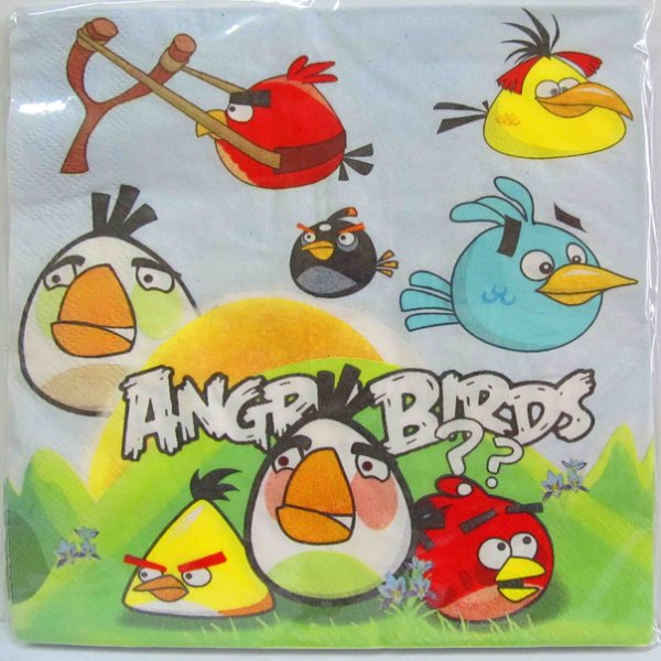 Салфетки Энгри бердз