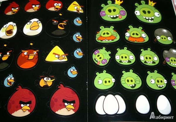 Топперы Энгри бердз