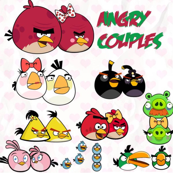 Стикеры Angry Birds