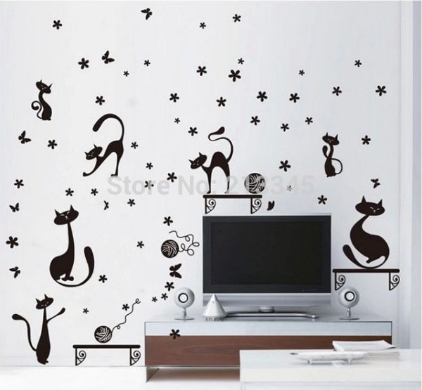 Наклейка интерьерная