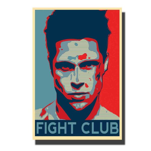 Tyler Бойцовский клуб Постер арт