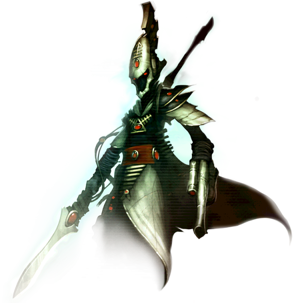 Вархаммер 40000 аватар Кхейна миниатюра