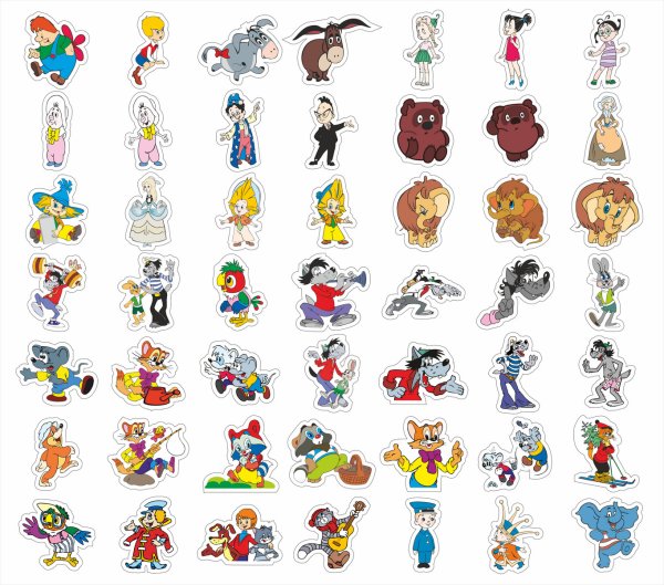 Наклейки на кабинки в детском саду