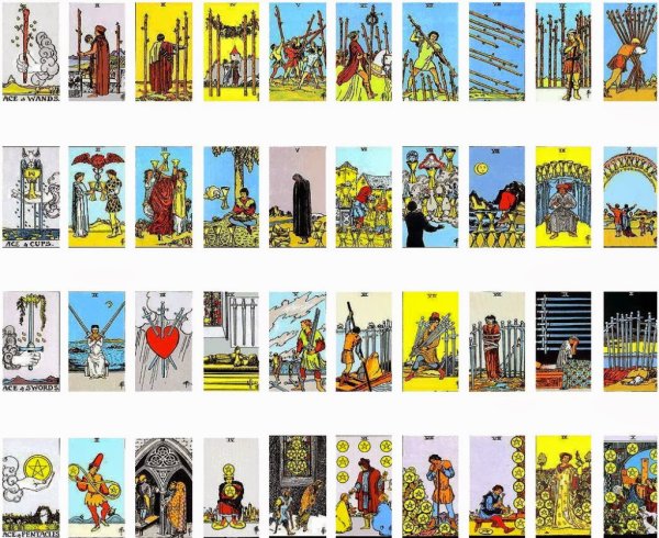 Наклейки Таро