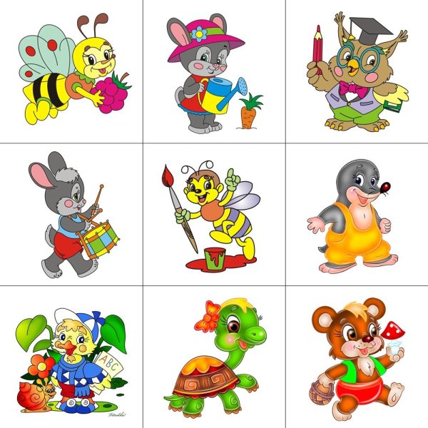 Маркировка на шкафчики в детском саду