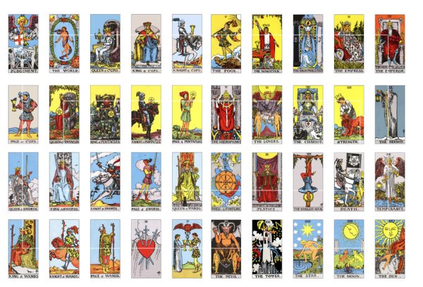 Вектор Таро Старшие арканы