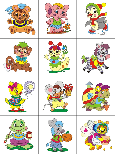 Круглые Стикеры для печати