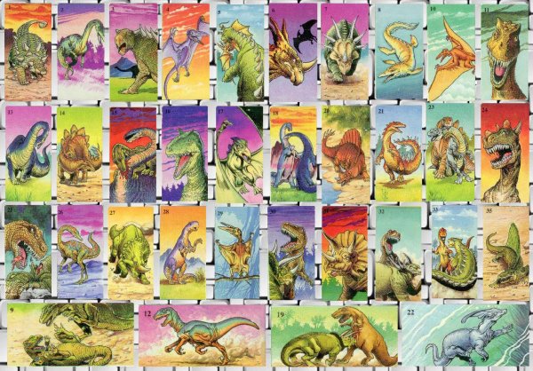 Наклейки 90х Dinosaur Planet