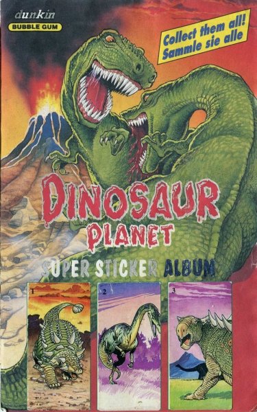 Наклейки Dinosaur Planet из 90-х