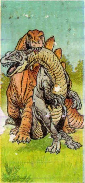 Наклейки 90х Dinosaur Planet