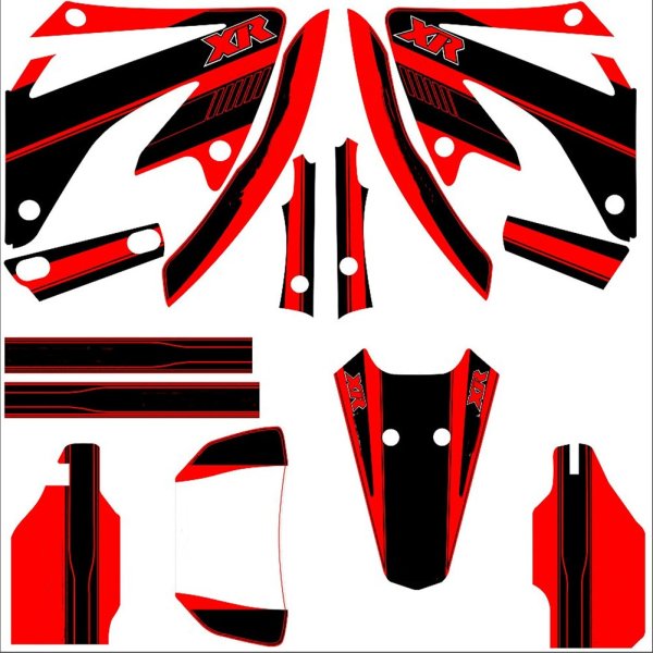 Наклейки xr250 Baja