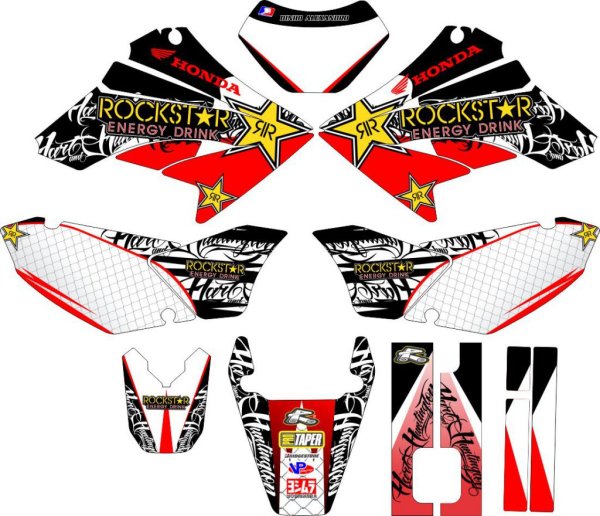 XR Honda 400 наклейки