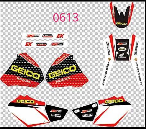 Наклейки на Honda XR 250