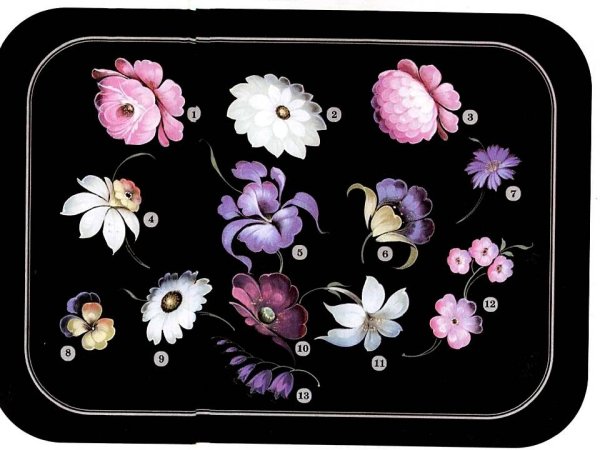 Элементы жестоворосписи для дошкольников