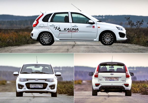 Наклейки на авто Лада Калина