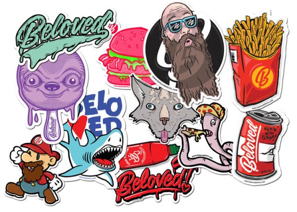 Стикеры для распечатки