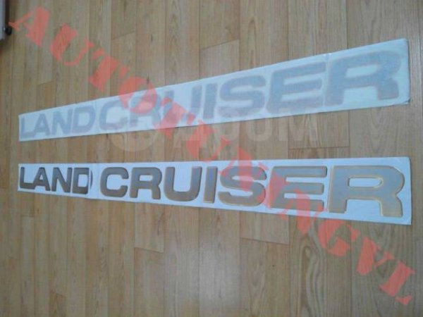 Наклейки на Toyota Land Cruiser Prado 90