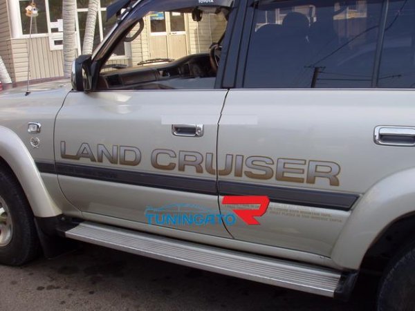 Наклейки Тойота ленд Крузер 80