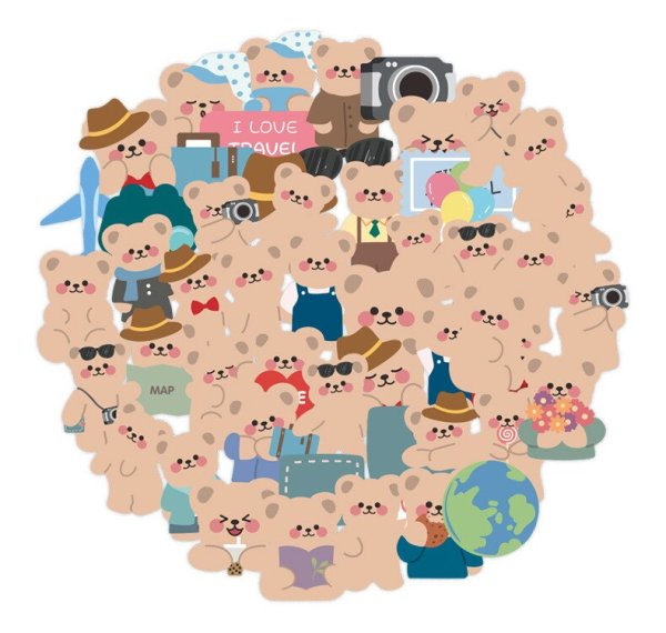 Медведь Браун из line