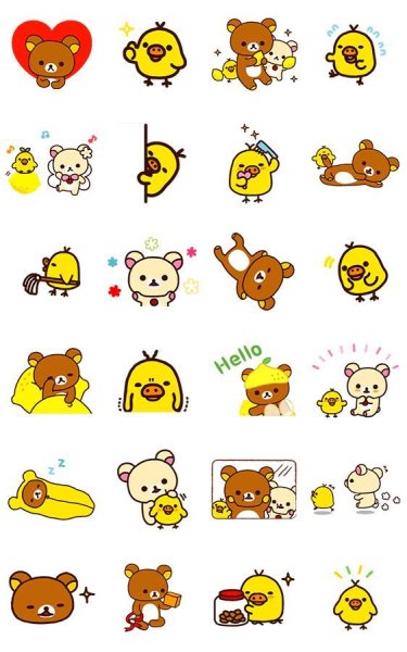 Корейский мишка Рилаккума