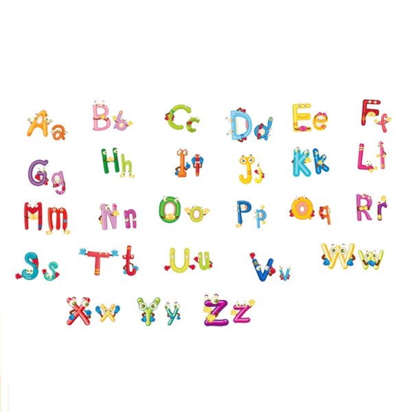 Наклейки буквы для детей