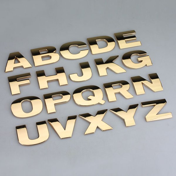 Самоклеящиеся буквы