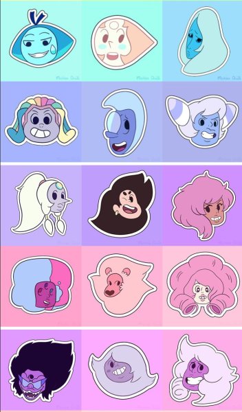 Стивен Юнивёрс Стикеры