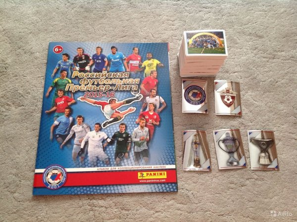 Наклейки Панини РФПЛ