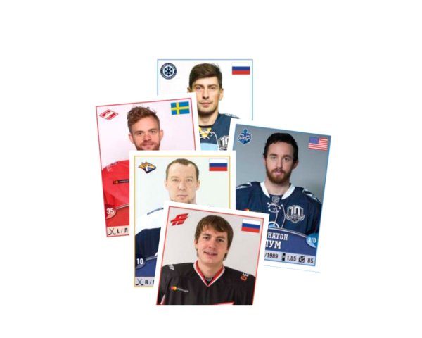 Наклейки РФПЛ 2017-2018 Панини