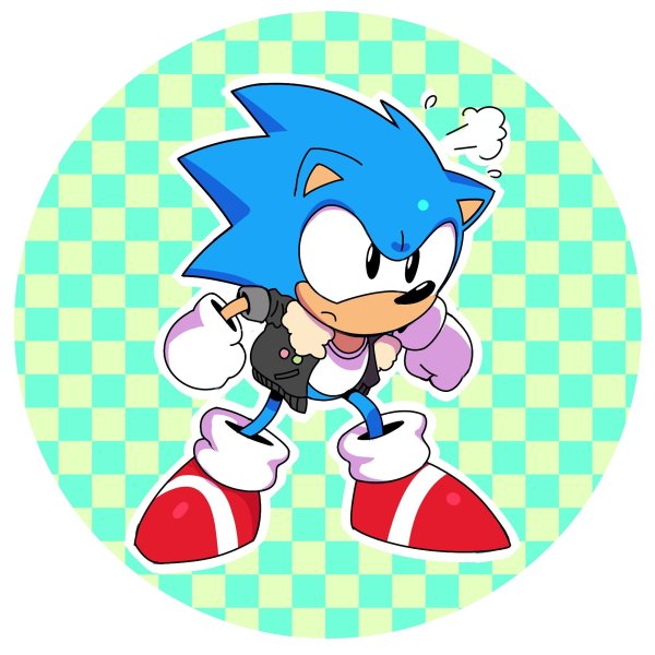 Стикер Соник Sonic Mania