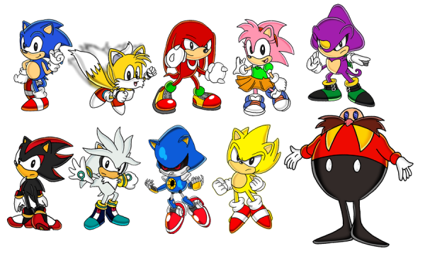 Персонаж Соник Мания Соник