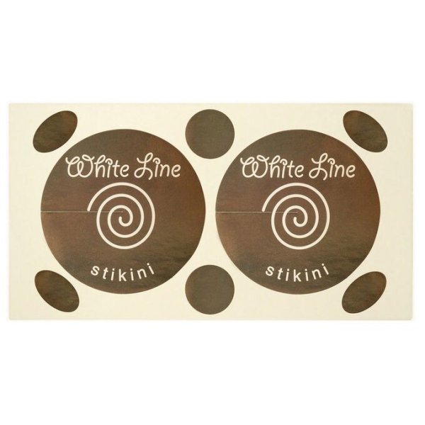 Загар с узором