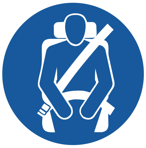 Знак ремень безопасности