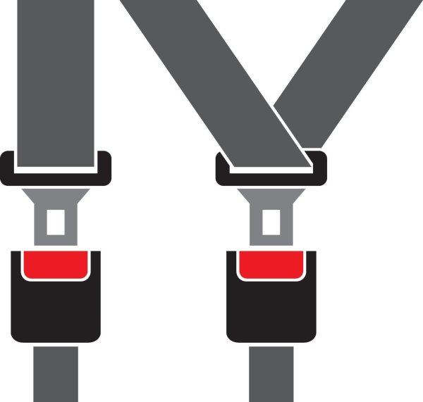 Ремень безопасности вектор