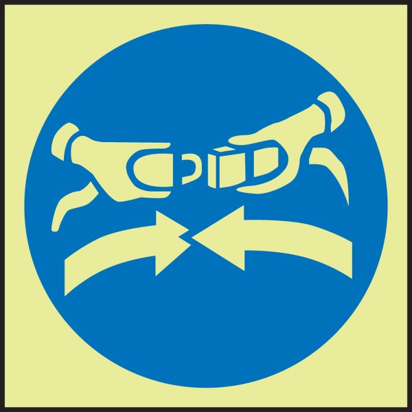 Fasten Seat Belt наклейка