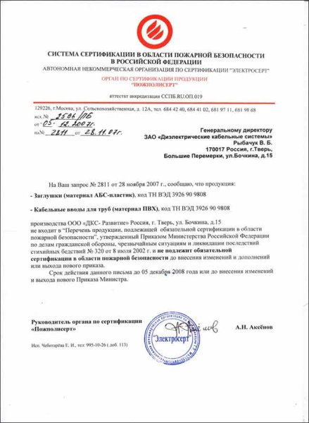 Отказное письмо для ИП