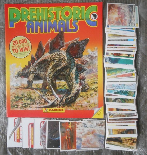 Мир Юрского периода блистер с наклейками Panini