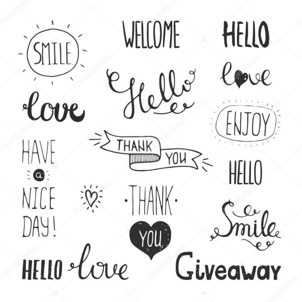 Красивые надписи для срисовки