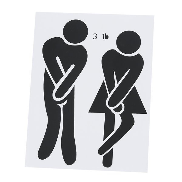 Табличка "туалет"