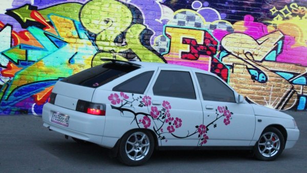 Наклейка 2112 купе