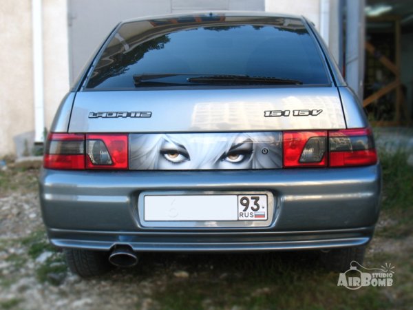 Наклейки на ВАЗ 2112