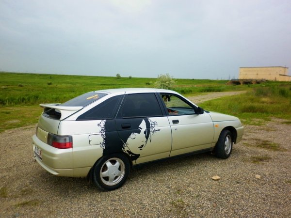 Наклейки на ВАЗ 2112