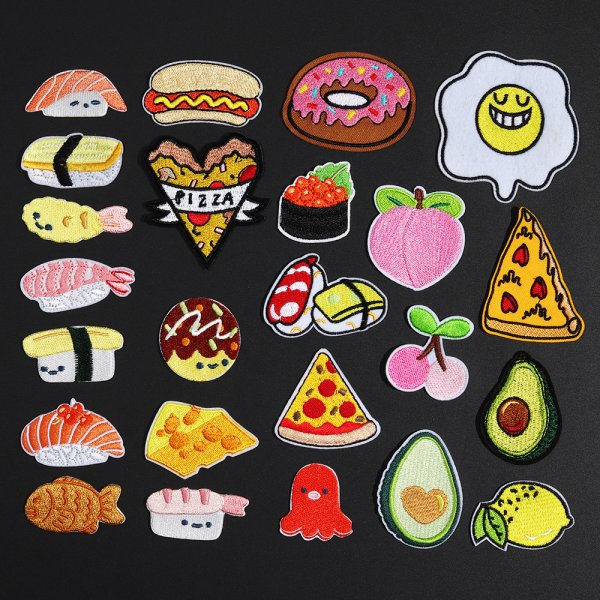 Наклейки еда