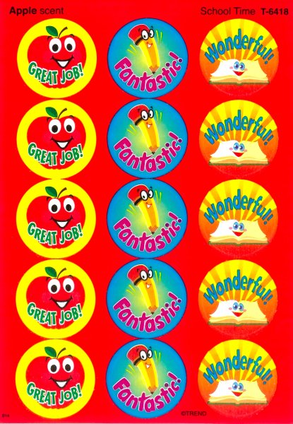 Поощрительные наклейки