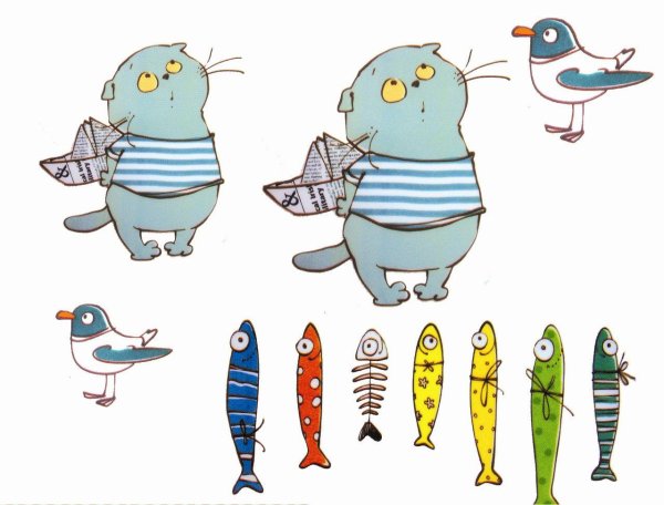 Стикеры Басик на распечатку