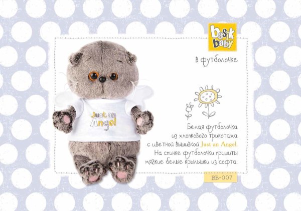 Паспорт кота Басика игрушка