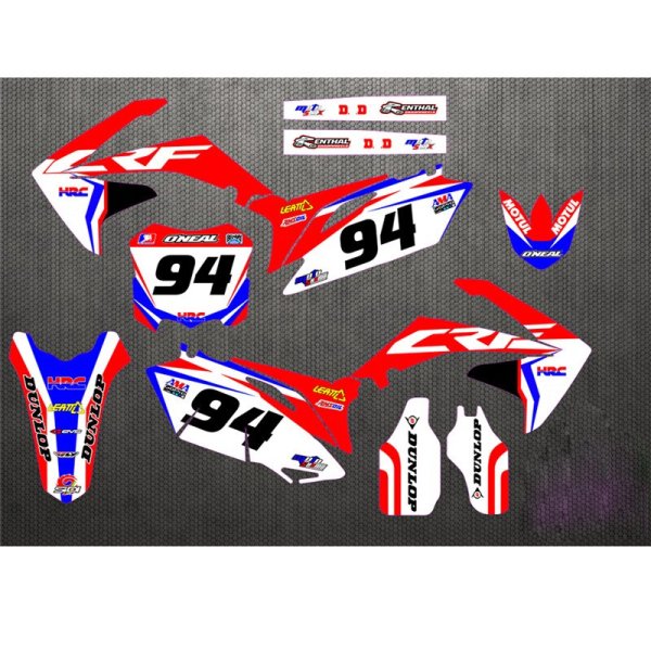 Наклейки на маятник мотоцикла Honda