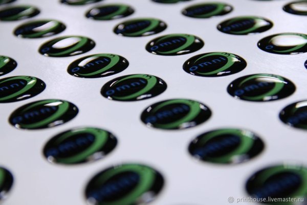 Наклейки со смолой