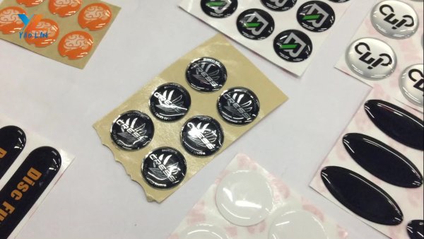 Наклейки объёмные